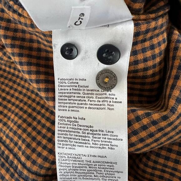 Timberland men’s regular fit plaid button front shirt - Picture 8 of 10